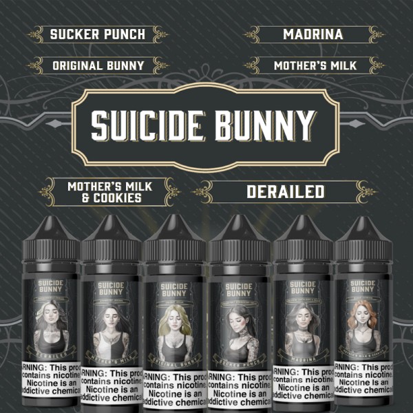 SUICIDE BUNNY E-LIQUID 120ML